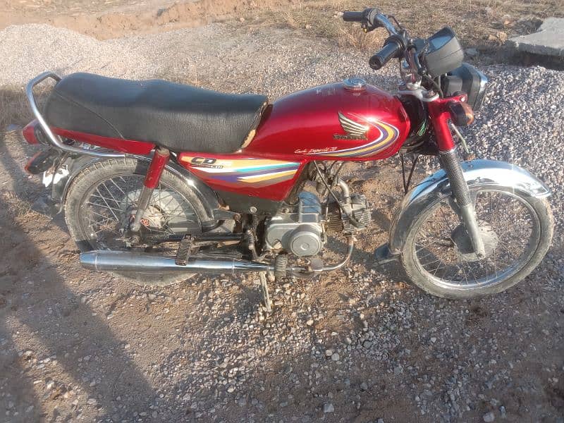 Honda cd 70 Model 2014 good condition 7