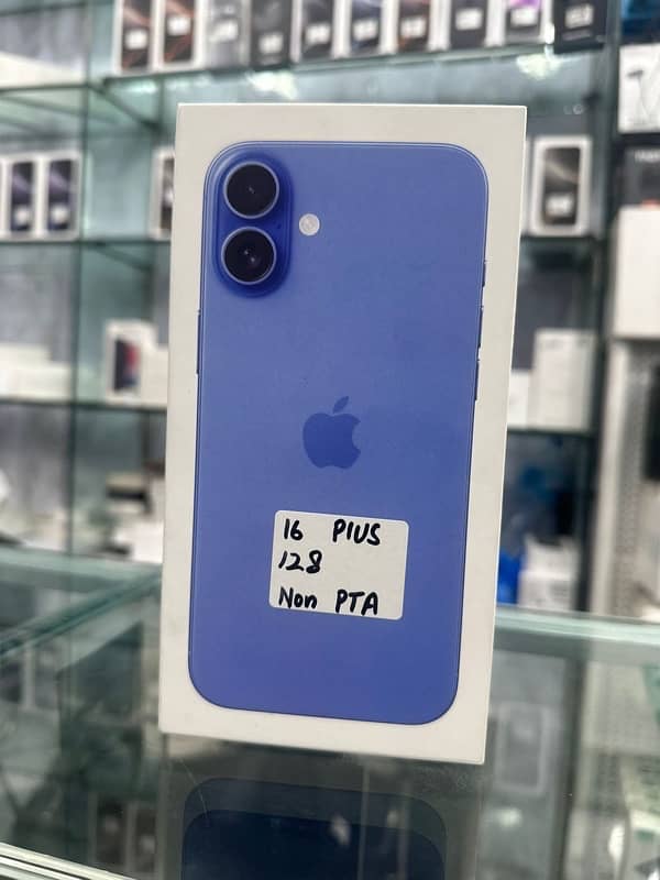 IPHONE 16 PLUS 128 GB NON PTA BOX PACK NON ACTIVE 0