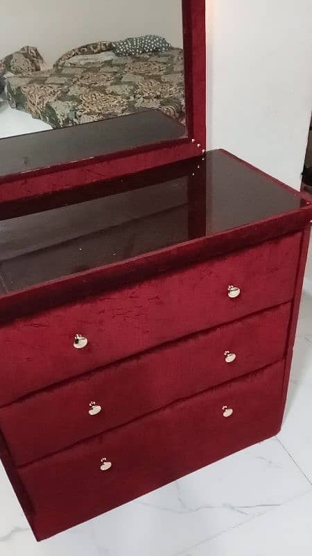 king size bed side tables dressing 1