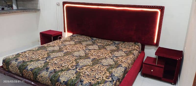 king size bed side tables dressing 4