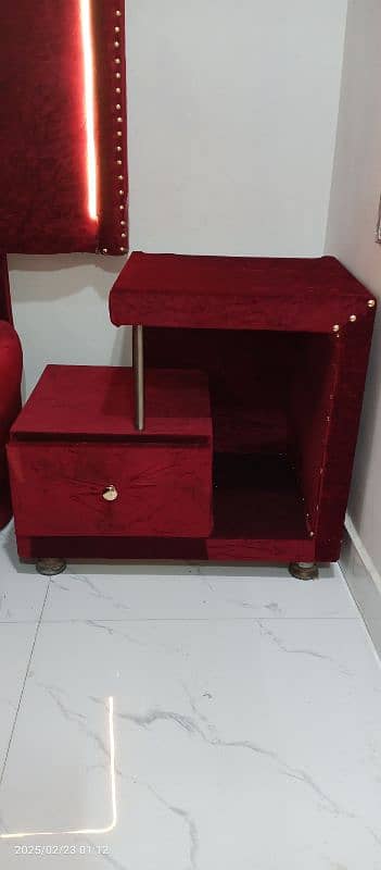 king size bed side tables dressing 5