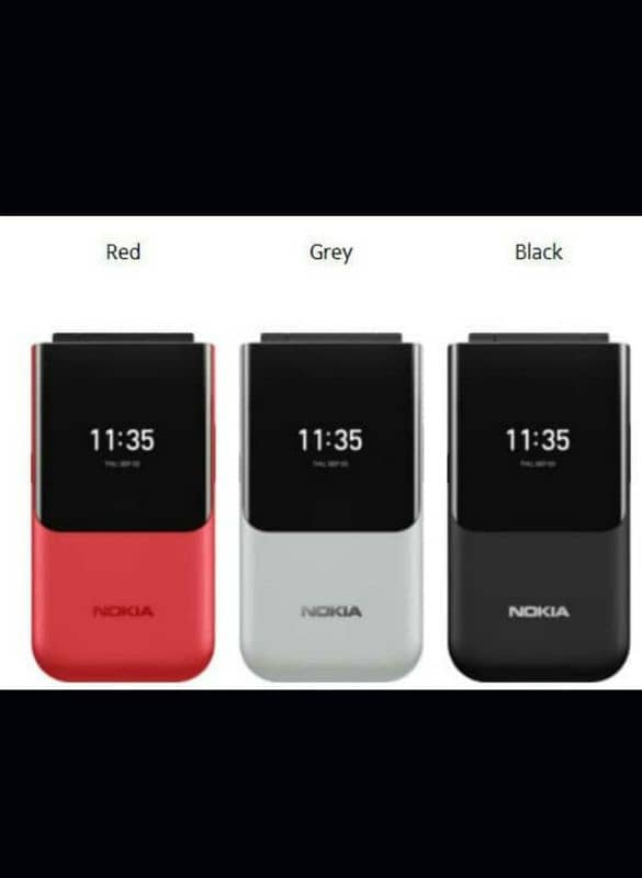 Nokia 2720flip dual. sim. box pack 5