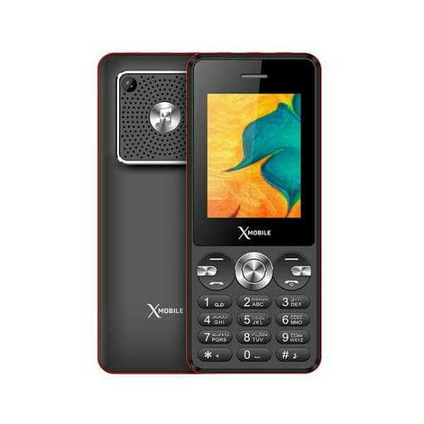 X mobile music king keypad phone pta approved dual SIM big speaker 4