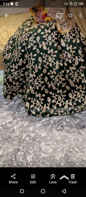 Mehndi lehnga 7