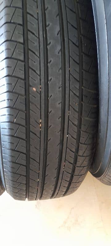 tyre 185 60 R15 tire 22000km 4pc set yokohama city swift corolla vitz 6