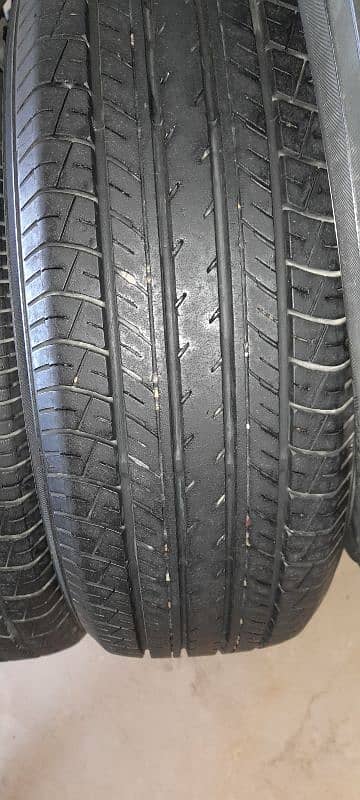 tyre 185 60 R15 tire 22000km 4pc set yokohama city swift corolla vitz 7