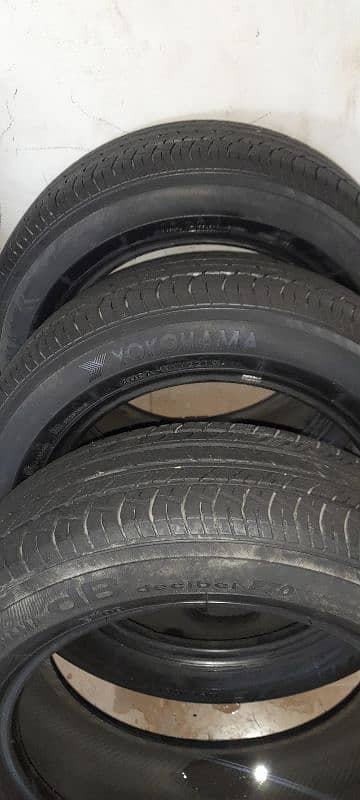 tyre 185 60 R15 tire 22000km 4pc set yokohama city swift corolla vitz 8