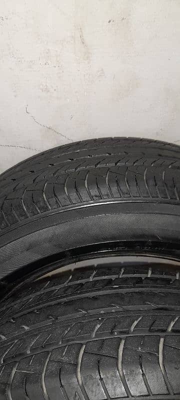 tyre 185 60 R15 tire 22000km 4pc set yokohama city swift corolla vitz 9