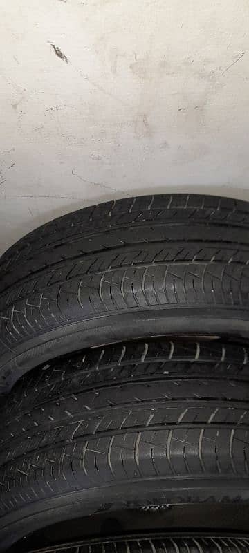 tyre 185 60 R15 tire 22000km 4pc set yokohama city swift corolla vitz 11