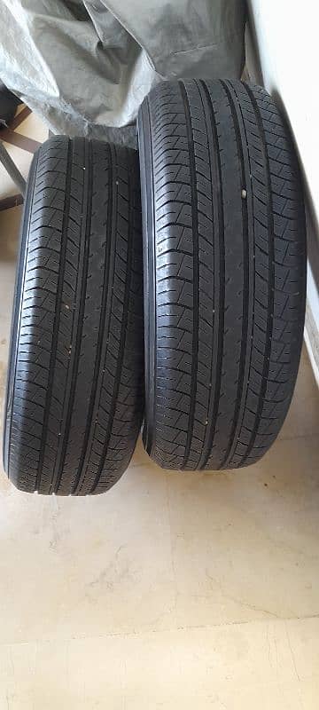 tyre 185 60 R15 tire 22000km 4pc set yokohama city swift corolla vitz 12