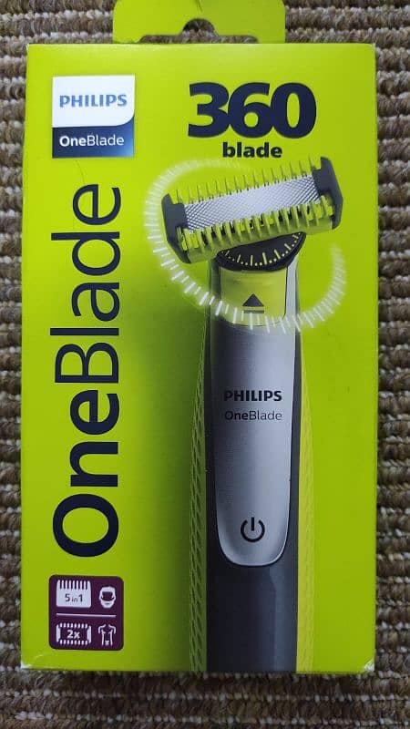 Philips oneblade 360 5 in 1 0