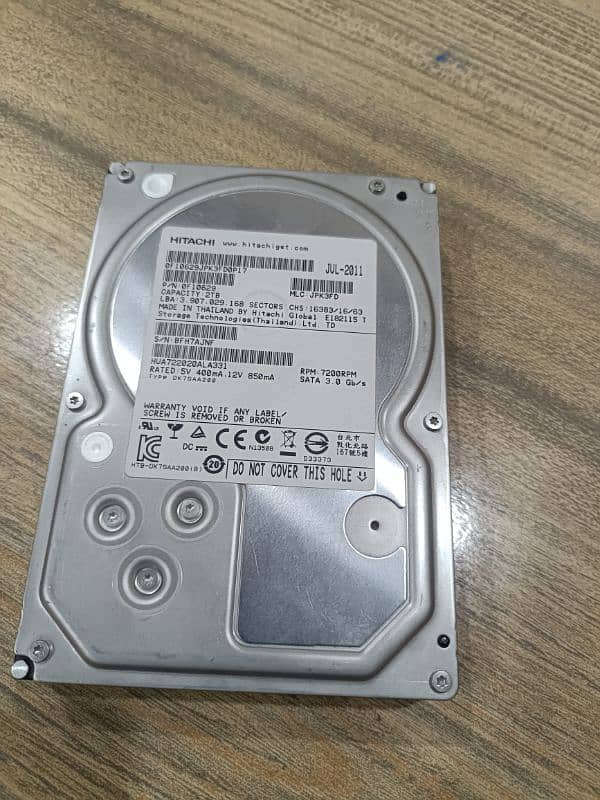 2TB Hitachi Hard Disk || Full Of Games 0