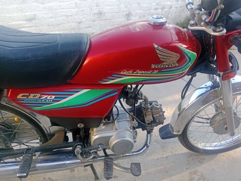 Honda cd70 model 17 jhelum num for sale 1