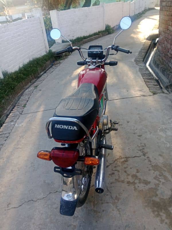 Honda cd70 model 17 jhelum num for sale 4