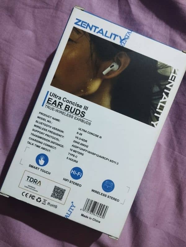 Zentality Ultra Concise III Ear Buds ( Dubai Brand ) 2