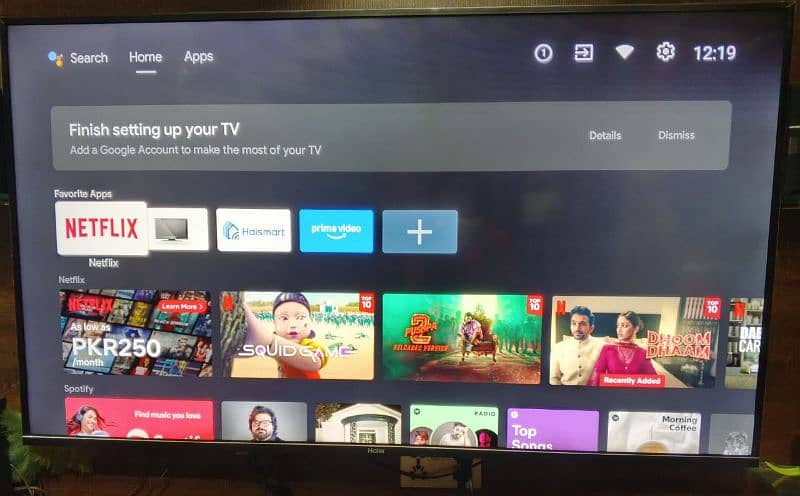 Haier 55 inch Android TV hd1080p 1