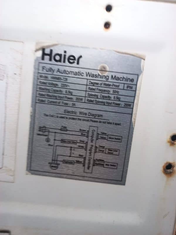 HAIER HWM 85-728 8.5 KG 2