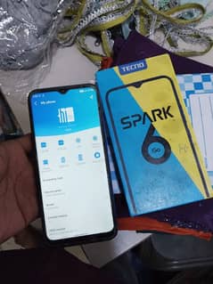 Tecno spark 6 Go content (03100044654)