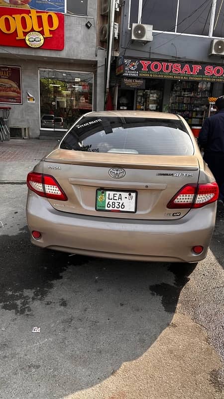 Toyota Corolla Altis SR 2009 0