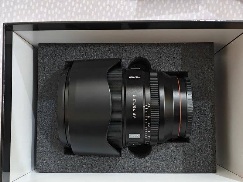 Viltrox 75mm f1.2 Pro for Sony E mount 1