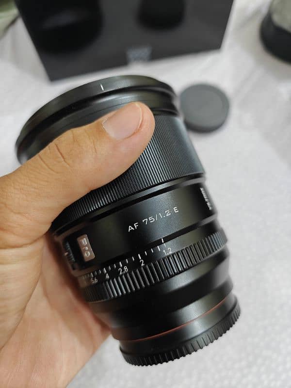 Viltrox 75mm f1.2 Pro for Sony E mount 5