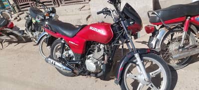 Suzuki GD110s Red Color