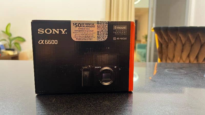 Sony Alpha Mirrorless Camera, A6600 **Brand New 3