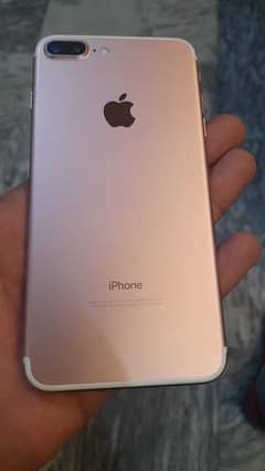 iPhone 7+ 32gb jv factory unlock non pta rose gold color