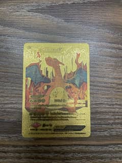 Golden Pokemon card