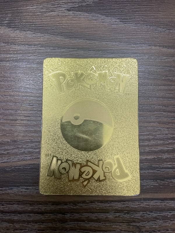 Golden Pokemon card 1