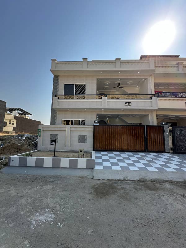 7 Marla Beautiful Design Double Storey House Available For Sale B-17 Islamabad 0