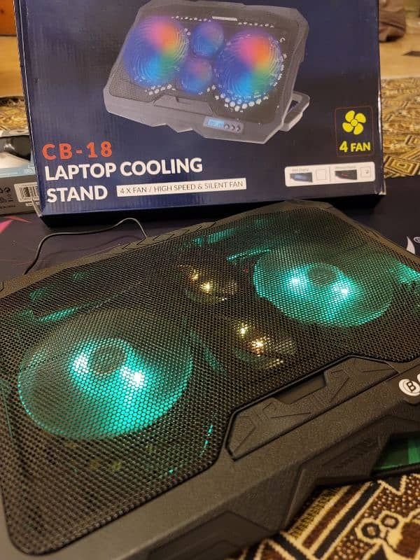 Laptop cooling pad 2 fan 4 fan 6 fan 9