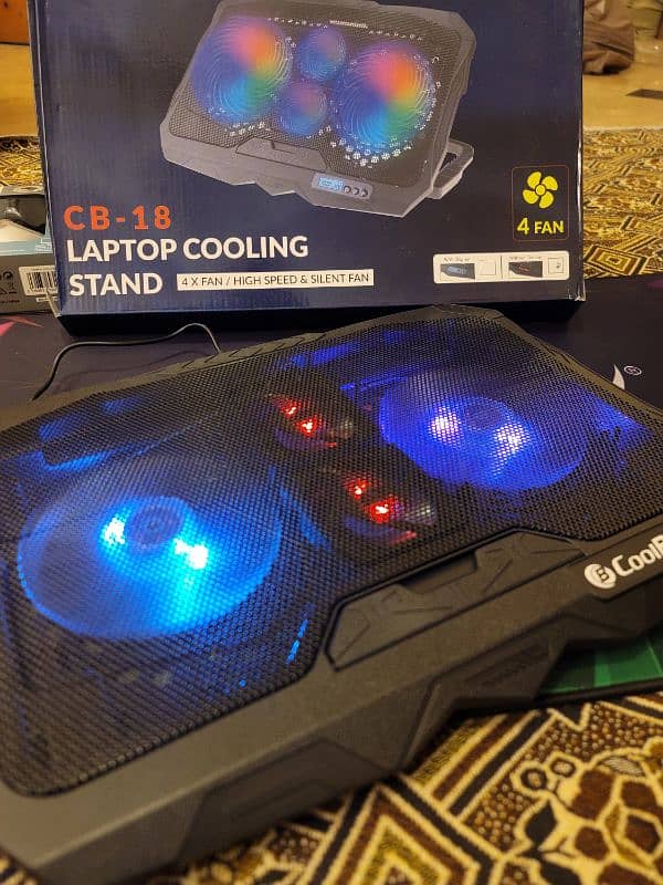 Laptop cooling pad 2 fan 4 fan 6 fan 10