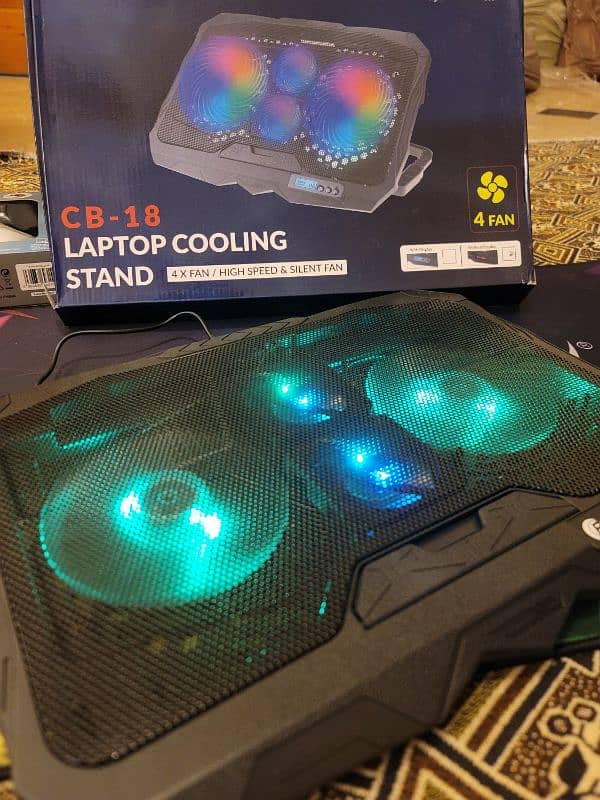 Laptop cooling pad 2 fan 4 fan 6 fan 12