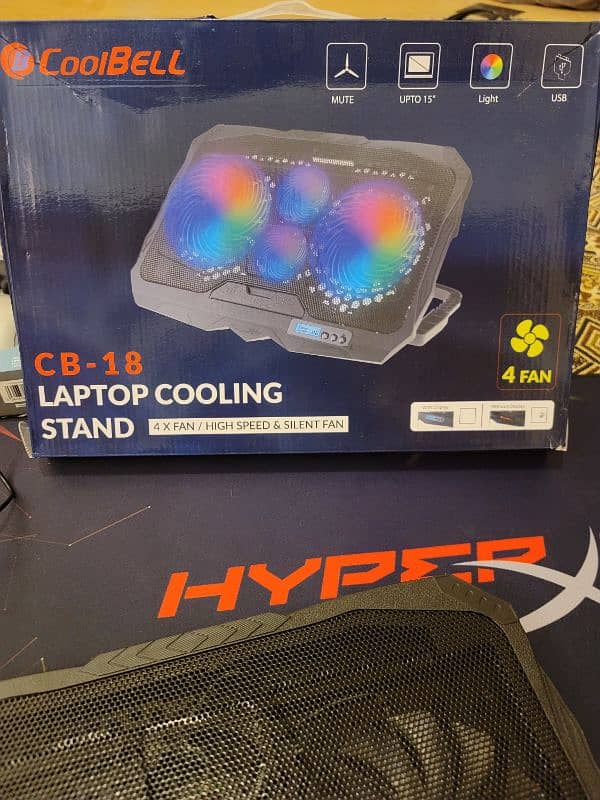 Laptop cooling pad 2 fan 4 fan 6 fan 15