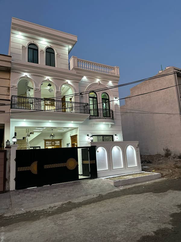 5 Marla Beautiful Designer Double Storey House Available For Sale Newcity Phase 2 1