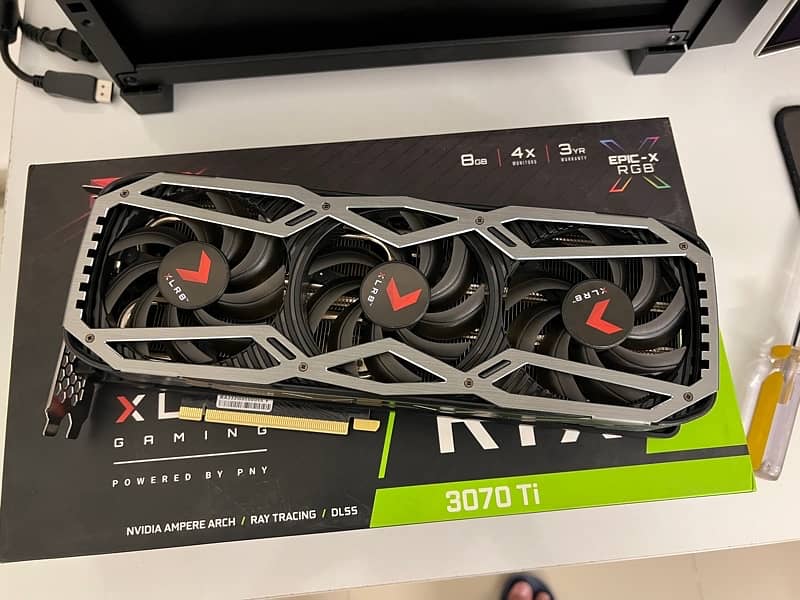 RTX 3070 Ti PNY XLR8 with box 0