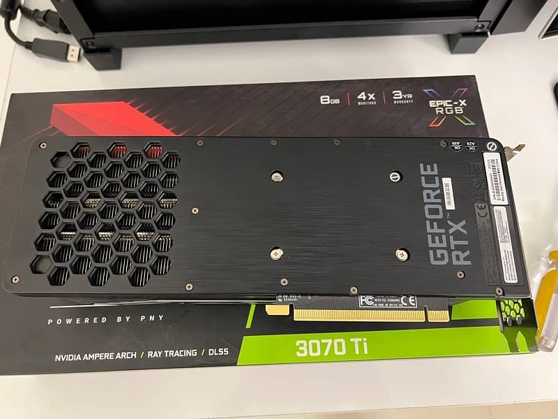 RTX 3070 Ti PNY XLR8 with box 1