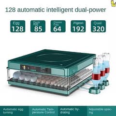 70 eggs fully automatic incubator dual power