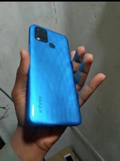 Infinix hot 10 s 10/10 condition 6Gb 128 Gb without box