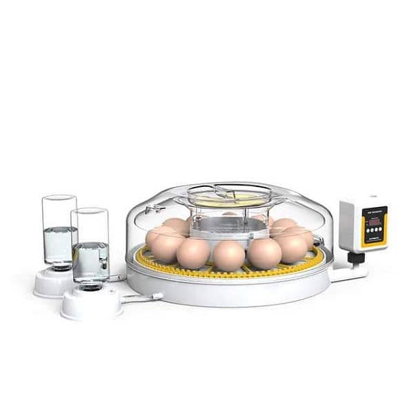 Fully automatic 35/12 eggs automatic incubator dual power 3