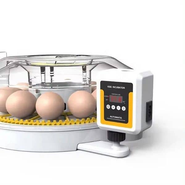 Fully automatic 35/12 eggs automatic incubator dual power 4