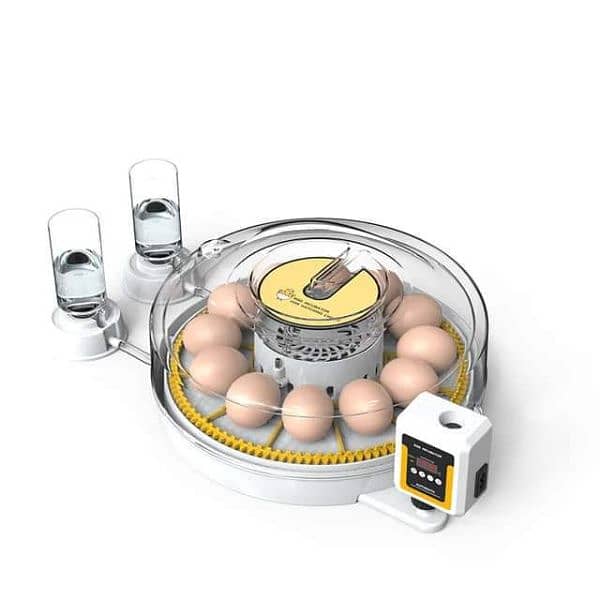 Fully automatic 35/12 eggs automatic incubator dual power 9
