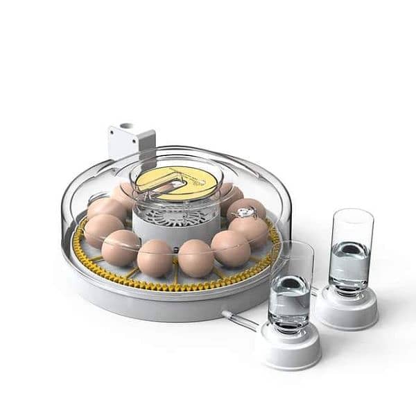 Fully automatic 35/12 eggs automatic incubator dual power 10
