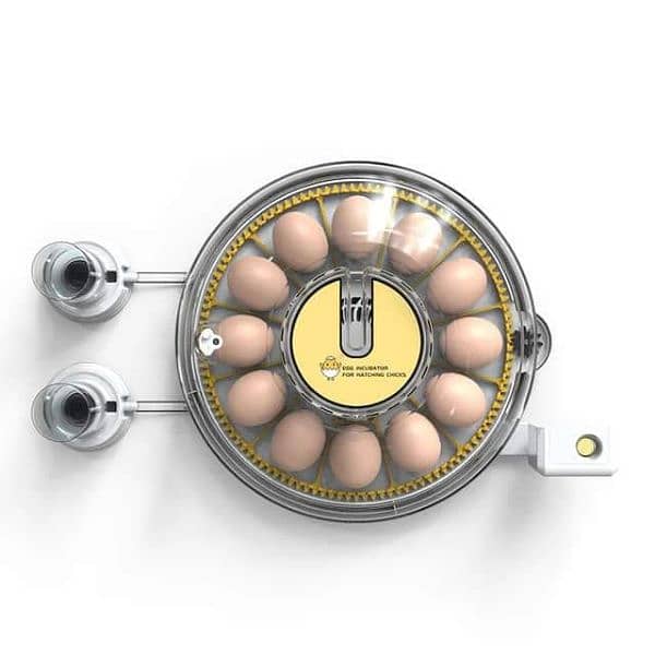 Fully automatic 35/12 eggs automatic incubator dual power 11