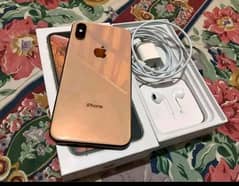 Apple Iphone X's Max 512 GB PTA Approved Gold ( 03293554428 WhatsApp)