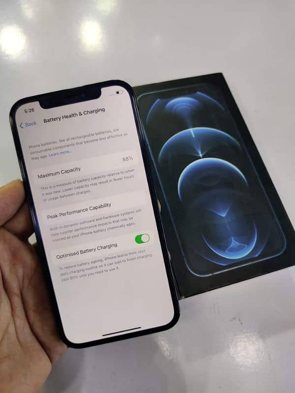 iPhone 12 pro 256gb PTA approve For sale 2