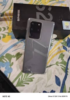 s20 ultra 5 g 12 GB ram 128 GB m