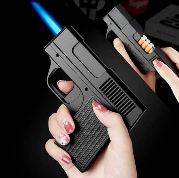 Refillable Pistol Lighter (Free Delivery) 4