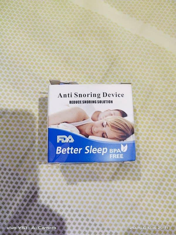 Anti snoring device 2